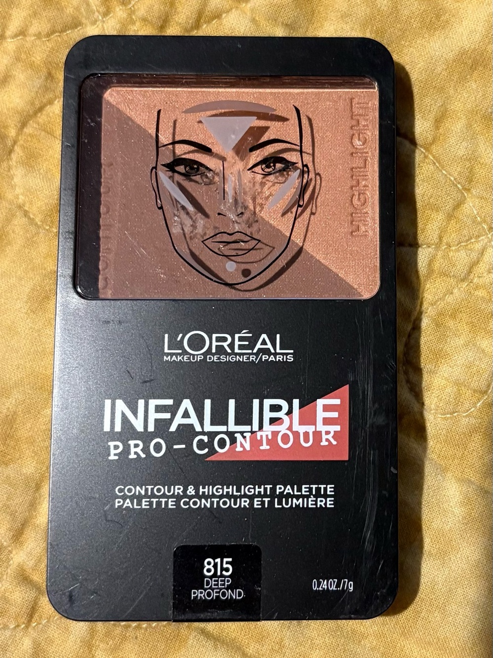 L’Oreal Infallible Pro-Contour Contour & Highlight Palette - 815 Deep Profound